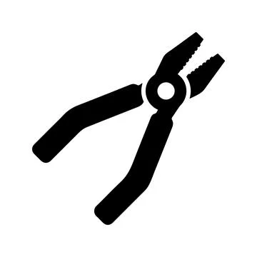 Pliers icon. Stock Illustration
