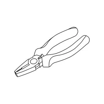 Pliers icon Stock Illustration