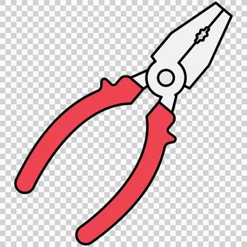 Pliers Stock Illustration