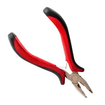 Pliers isolated on white background Stock Photos