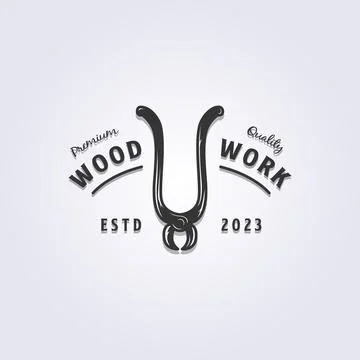Pliers logo for carpentry, wire cutters symbol icon vector illustration desig Stock Illustration