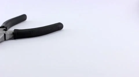 Pliers Panning shot Stock Footage 60738503