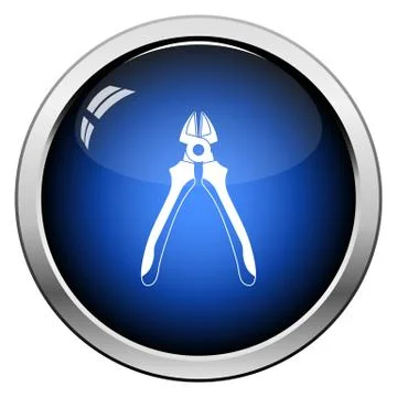 Pliers tool icon Stock Illustration
