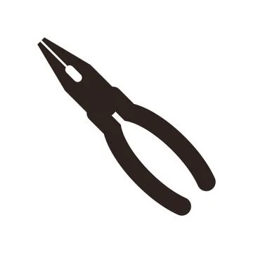 Pliers tool icon Stock Illustration