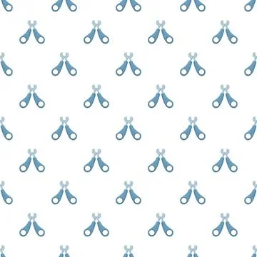 Pliers tool pattern seamless background for construction Illustrazione stock