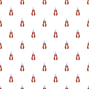Pliers tools forming a seamless construction pattern Stock Illustration