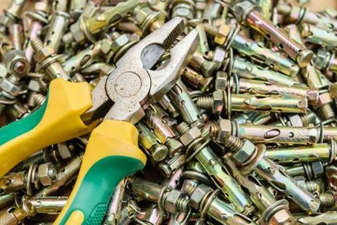 Pliers tools Stock Photos
