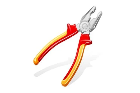 Pliers vector icon Stock Illustration
