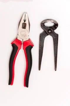 Pliers to work Stock Photos