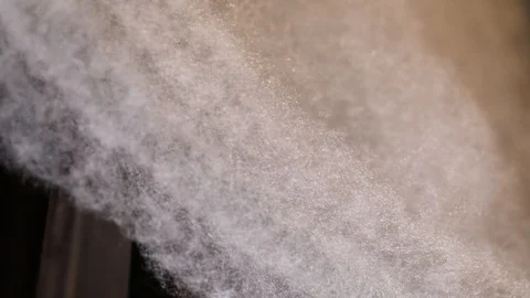 Pliester manufacturing process. Polyester Conveyor Production Line. Nonwoven Vidéo 116115051