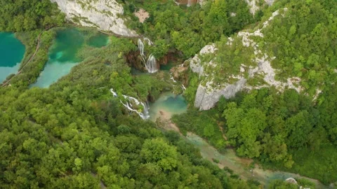 Plitvice lakes, Croatia Stock Footage 150860014