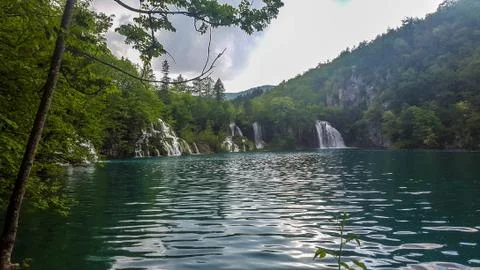Plitvice Lakes - Croatia national park Stock Photos