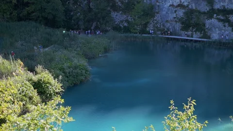 Plitvice Lakes Footpath Stock-Footage 293244146