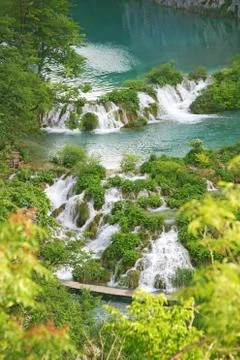 Plitvice lakes Foto stock