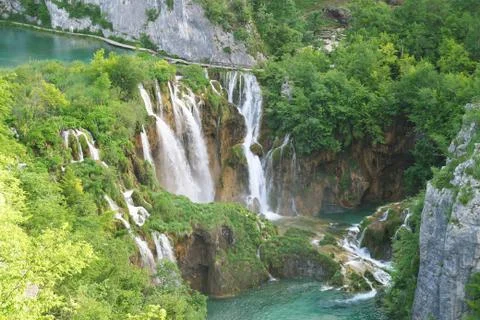 Plitvice lakes Stock Photos