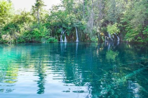 Plitvice lakes Foto stock