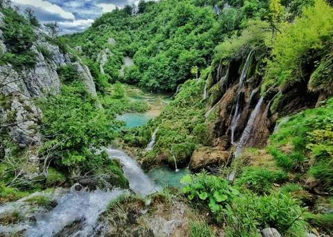 Plitvice lakes Stock-Fotos