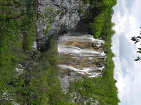 Plitvice Lakes waterfall Stock Photos