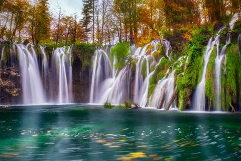Plitvice &amp; Long Exposure Stock Photos