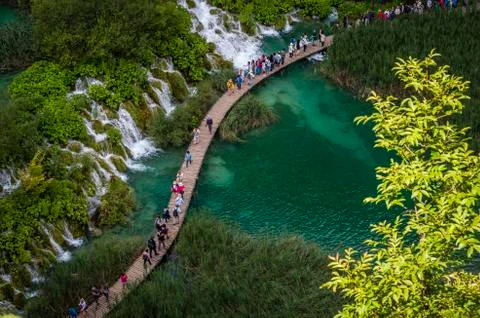 Plitvice Stockfoto's