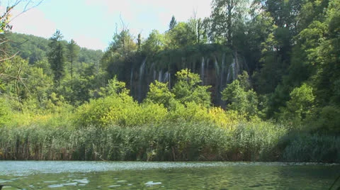 Plitvice Waterfall Stock Footage 25944158