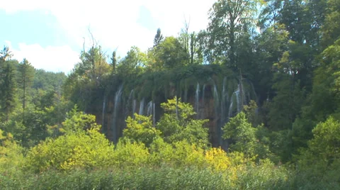 Plitvice Waterfall Loop Stock Footage 38765741