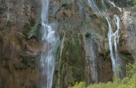 Plitvice waterfalls Stock Photos