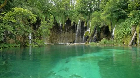 PlitviceLakes 07 Stock Footage 8689843