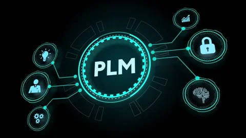 PLM Product lifecycle management system technology concept. Technology, Inter Stock Footage 160289088
