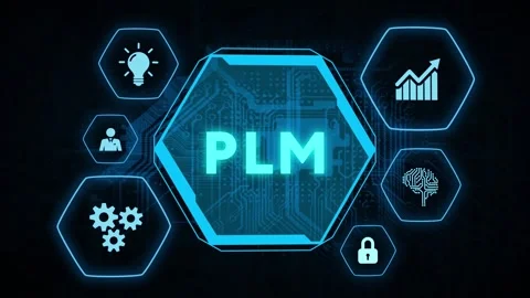 PLM Product lifecycle management system technology concept. Technology, Inter Stock Footage 162409659
