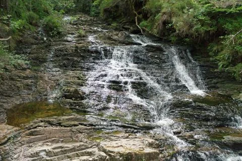 Plodda Falls Stock Photos