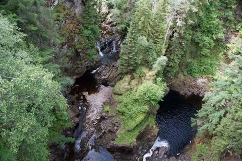Plodda Falls Stock Photos
