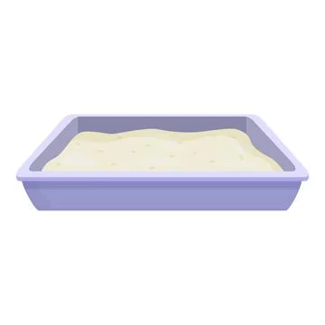 Plot modern sand icon cartoon vector. Shovel clean Ilustración de archivo