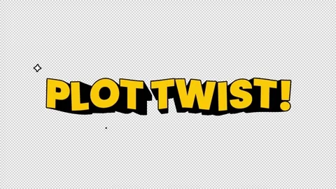Plot Twist! Vídeos de archivo 314289182