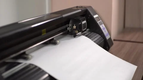 Plotter cutting Stock Footage 271027706