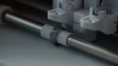 A Plotter machine at work Video stock 271562028