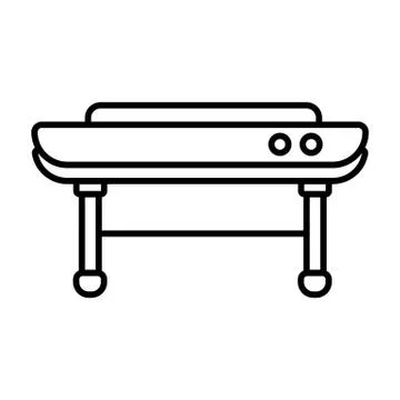 Plotter vector image to be used in web applications, mobile applications and Illustrazione stock