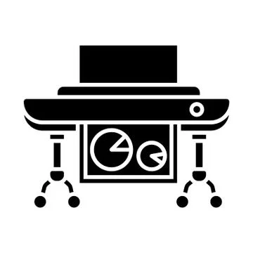 Plotter vector image to be used in web applications, mobile applications and イラスト素材