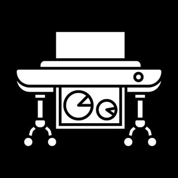 Plotter vector image to be used in web applications, mobile applications and イラスト素材