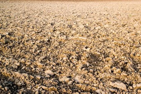 Ploughed field Stock Photos