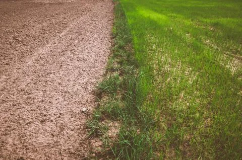 Ploughed field Stock Photos