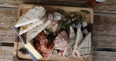 Ploughman's Platter Stock Footage 101631741