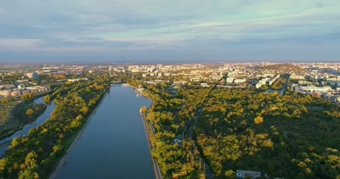 Plovdiv Sports Complex Overview Stock Footage 158331282
