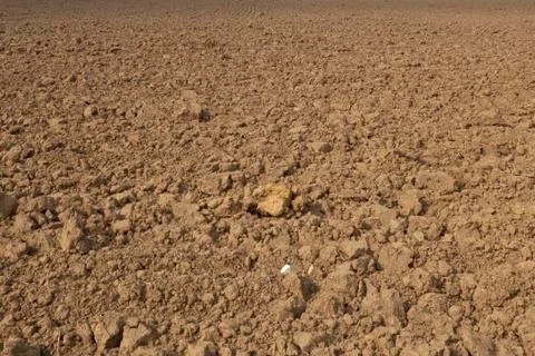 Plow soil background Stock Photos