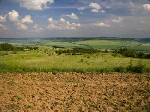 Plowed Field Stock Photos