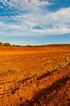 Plowed Fields Stock Photos