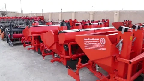 Plowing machine 2 Shots Stock Footage 146924855