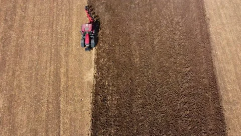 Plowing season 스톡 동영상 218510628