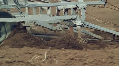 Plows in work Stock-Footage 22293269
