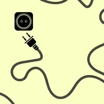 Plug and Socket Concept イラスト素材